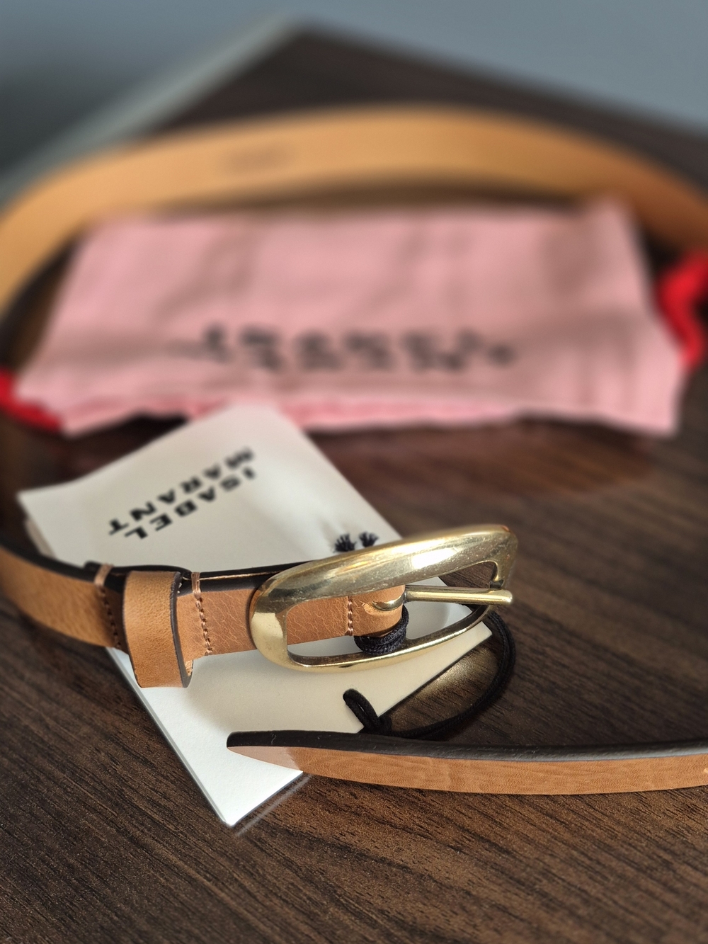 Isabel Marant Brown Leather Belt - Picture 2 of 6